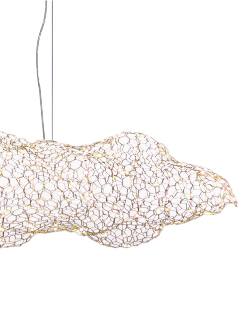 Golden cloud pendant light 20W
