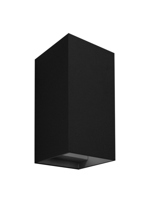 Inlet wall lamp black