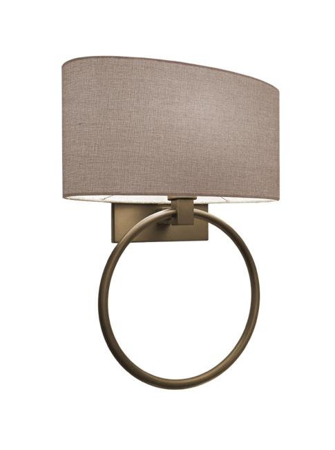 Hayworth wall lamp E27 bronze designed by Eric Kuster - Wandlampen