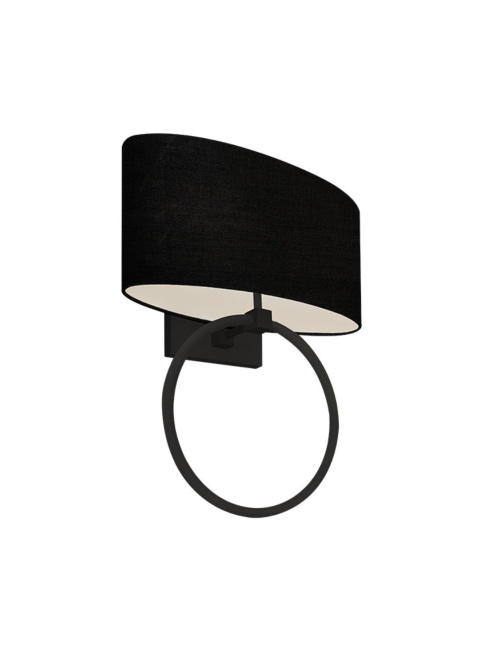 HAYWORTH wandlamp E27 zwart Designed By Eric Kuster