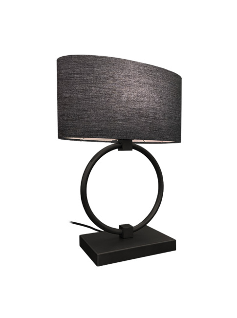 HAYWORTH table lamp E27 black with cord dimmer Designed By Eric Kuster