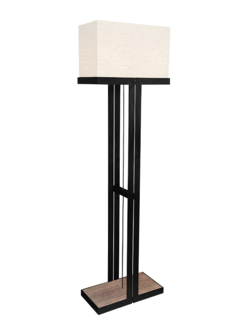 PIOTELLO vloerlamp zwart