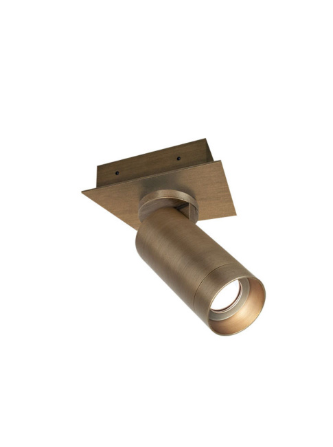 Modesto 1-light bronze surface-mounted luminaire designed by Marcel Wolterinck