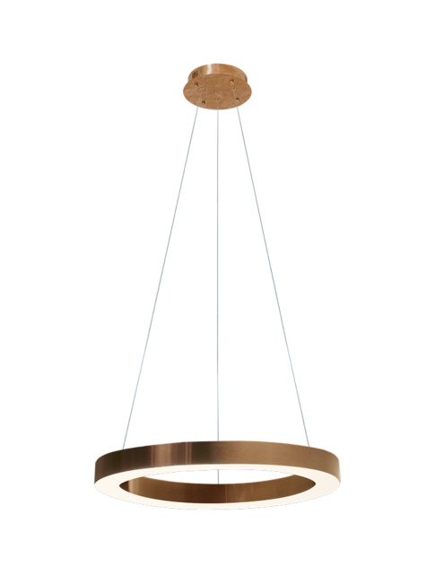 ZERO hanglamp 100cm 60W oud messing - Hanglampen