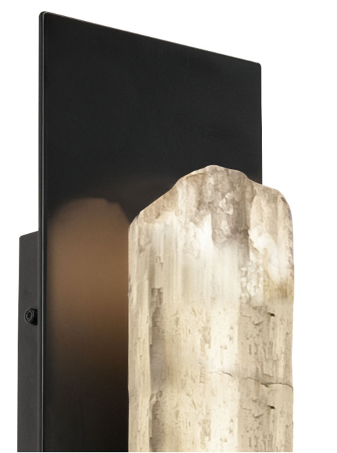CRYSTAL STONE PLATEAU wandlamp 1-lichts - Wandlampen