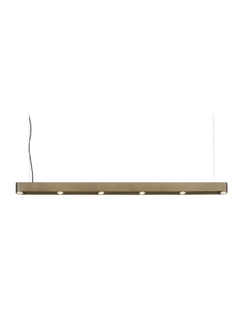 ASTOR STRAIGHT hanglamp L:1800mm 6x 6W brons Designed By Brands-Concept - Hanglampen