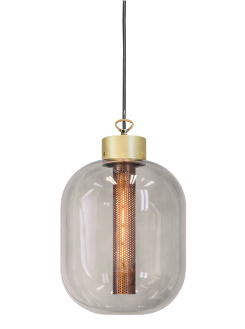 RIVINGTON GLASS brass hanging lamp Designed By Brands-Concept