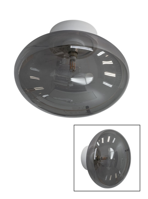 PARADISO CEILING/WALL LAMP G9 white with smo