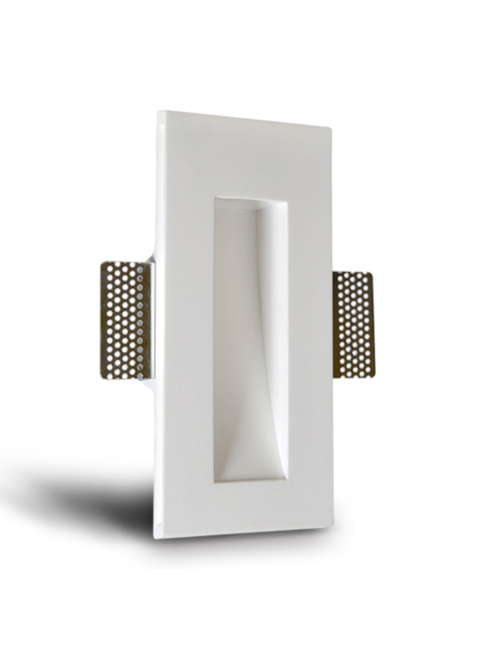 VACIO RECTA wand inbouwspot wit - Wandlampen