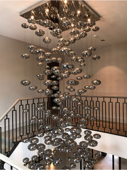 DREAM hanglamp 1000x1000mm L:250cm 4-lichts - Hanglampen