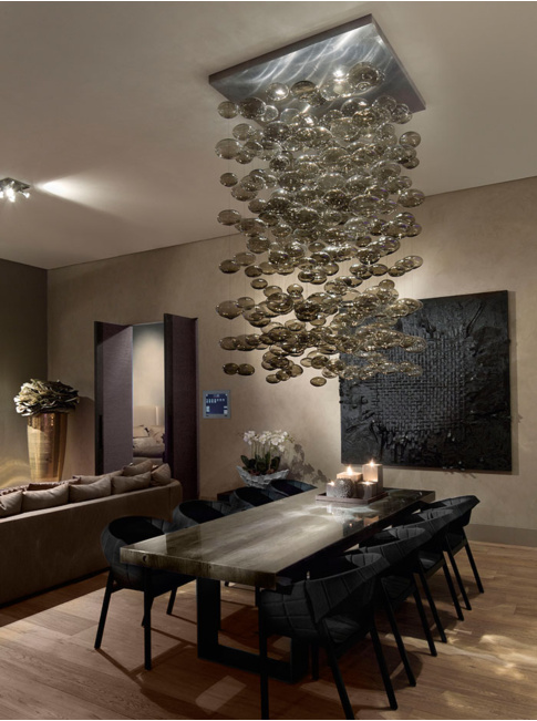 DREAM hanglamp 800x800mm L:150cm 4-lichts - Hanglampen