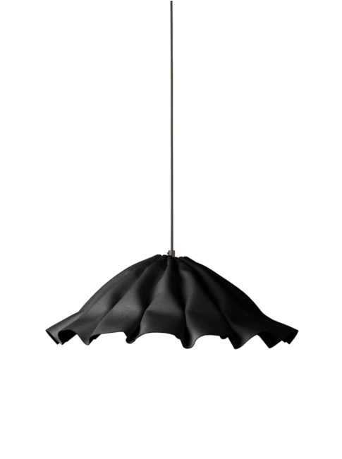 Lude S black hanging lamp designed by Piet Boon