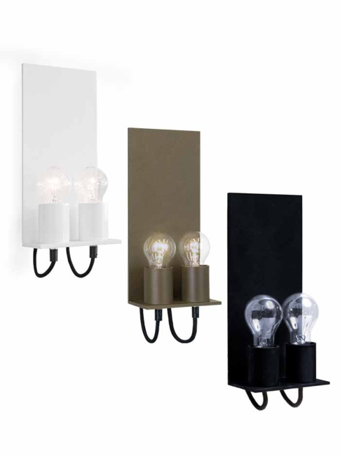 Trijnie black wall lamp designed by Piet Boon