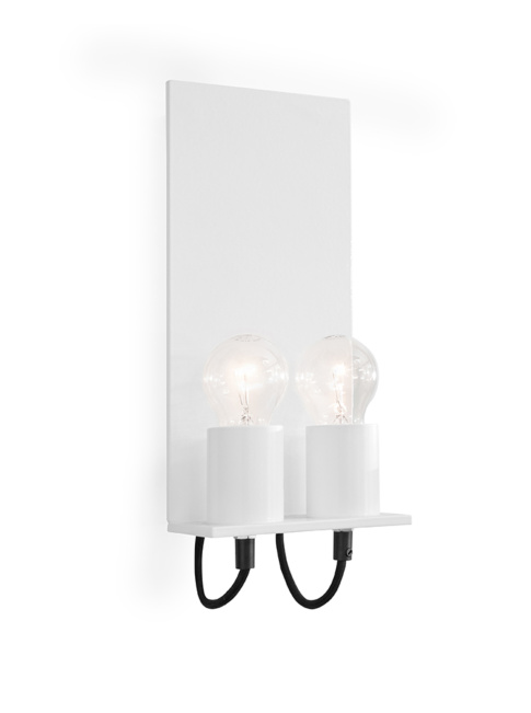 TRIJNIE white wall lamp Designed By Piet Boon