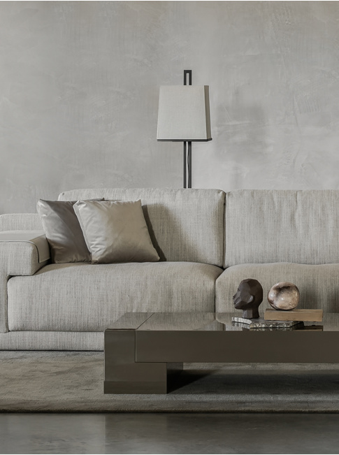 Ready black floor lamp designed by Piet Boon