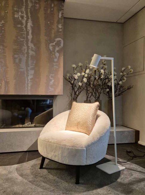 Tribe vloerlamp wit ontworpen door Piet Boon - Vloerlampen