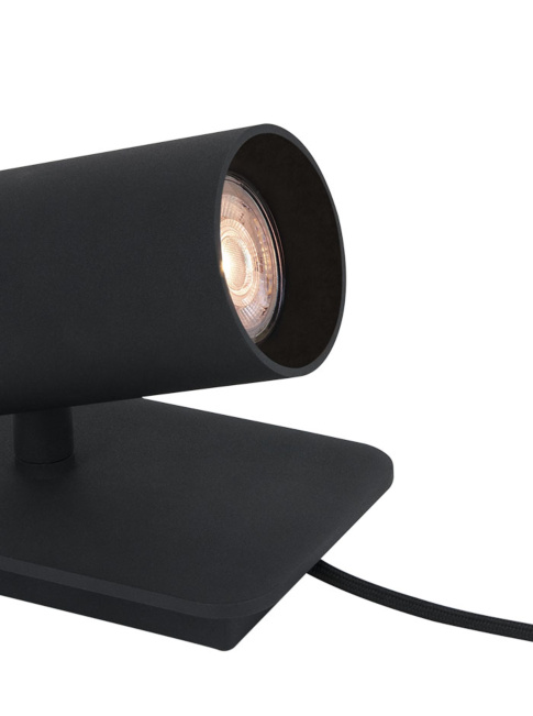 Tribe vloer Uplighter zwart ontworpen door Piet Boon - Vloerlampen