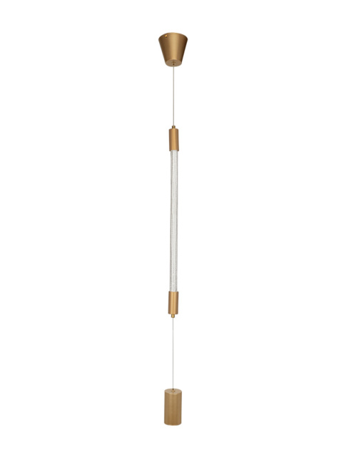 ROPE vertikale hanglamp 7W 2700K goud - Hanglampen