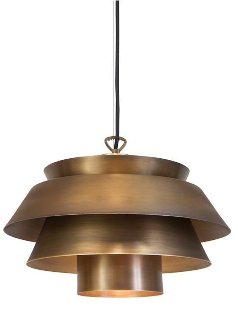 VOID hanglamp brons Designed By Peter Kos