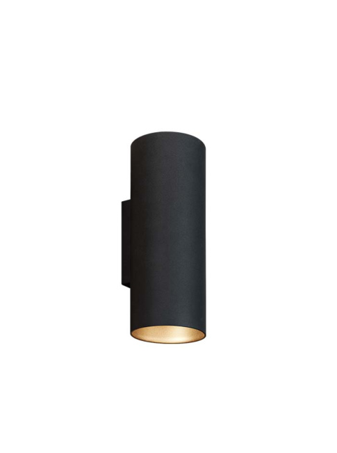 Jug at wall lamp black/gold