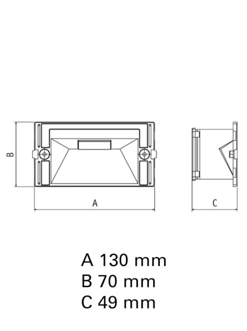 Stretto LED horizontal LED module