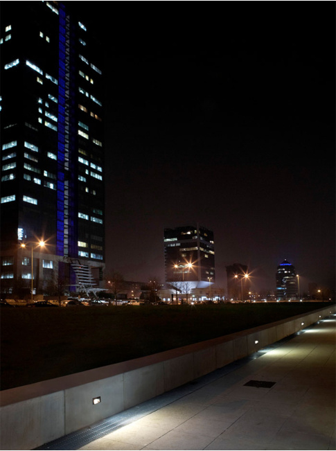 Stretto LED horizontal front aluminum