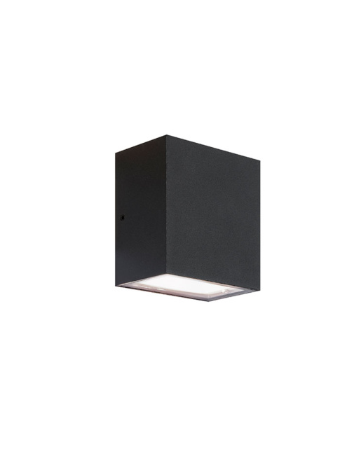 Eclipse square wall lamp 230V