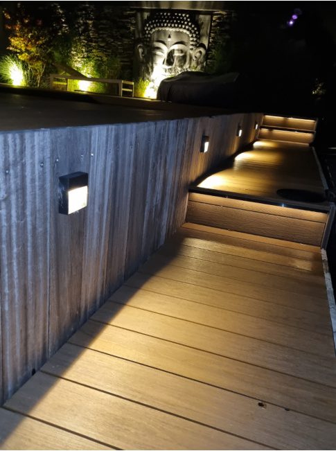 BUOY SQUARE wandlamp 12V - Wandlampen