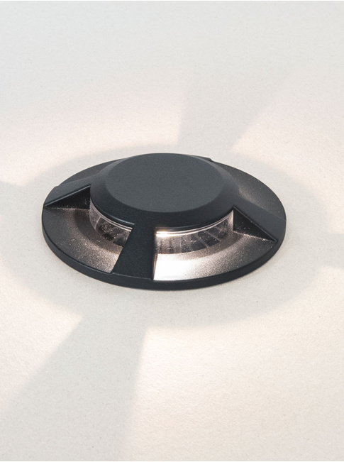 Flood iv ground recessed luminaire 12V