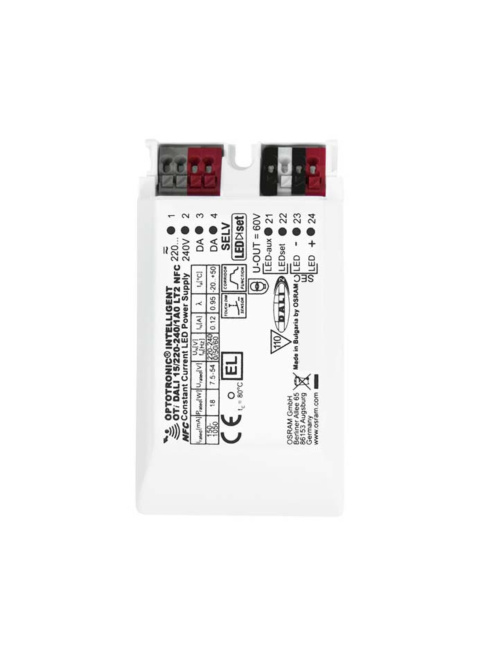 DRIVER DALI INTEL 350mA 4-18W excl. Connector