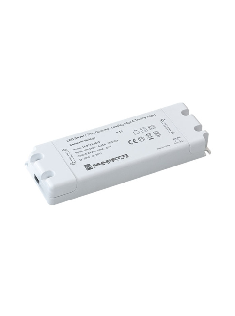 Driver fase aan en afsnij 24VDC 30W excl. Kabels
