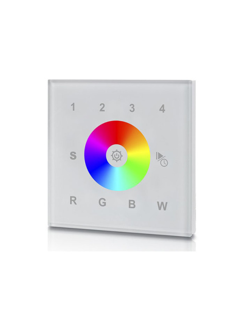 DALI wall control unit for RGBW LED strip