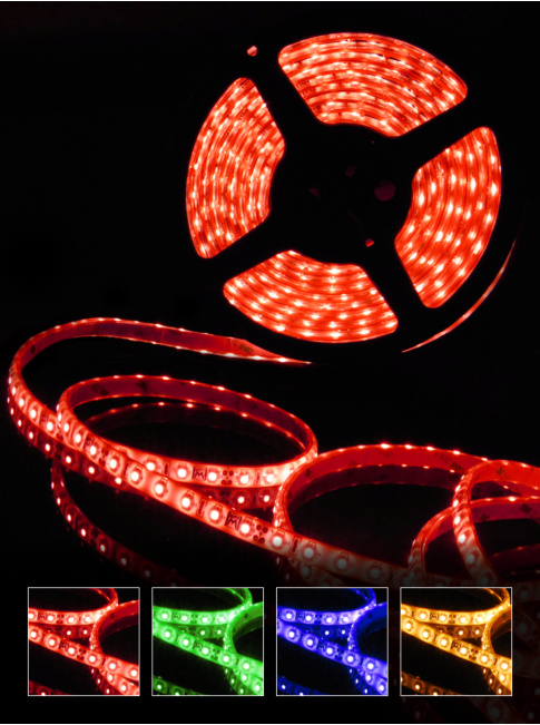 Mix LED 24V 72W rgbw 2700K IP67 60LEDs per meter
