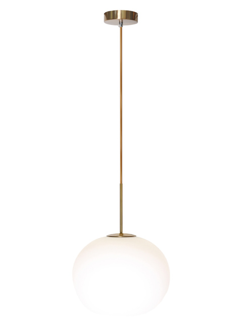 Opali E27 brass hanging lamp