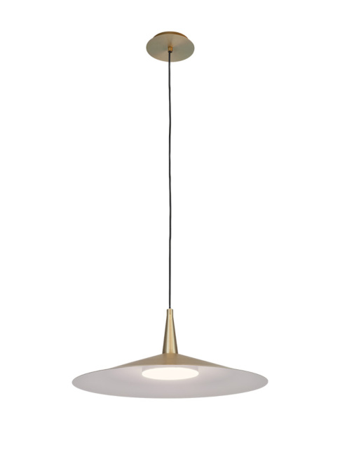 Oro gold hanging lamp