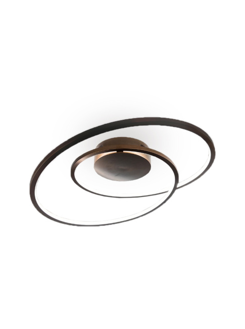 TICINO brass ceiling lamp