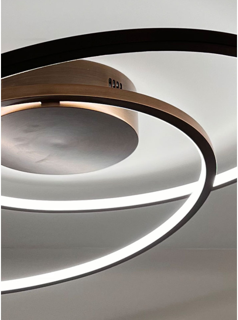 TICINO brass ceiling lamp - Plafondlampen