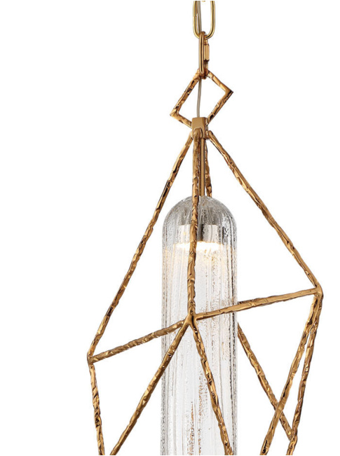 ICICLE hanglamp M E27 1-lichts goud - Hanglampen