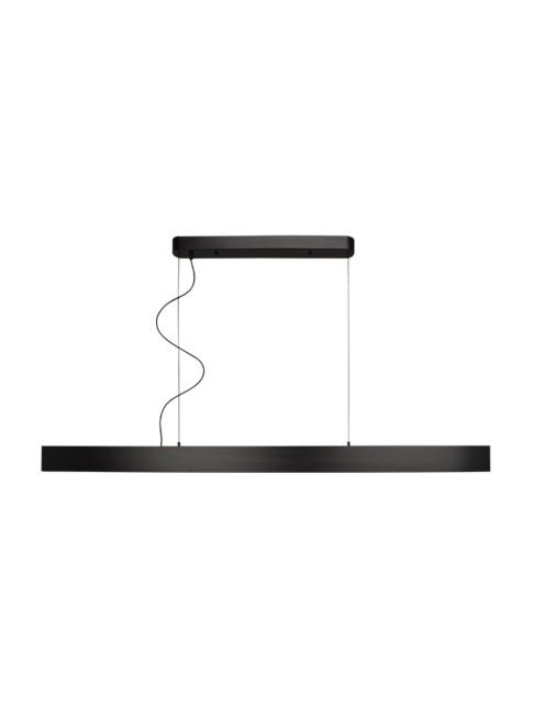 Thin hanging lamp 45W 2700K black