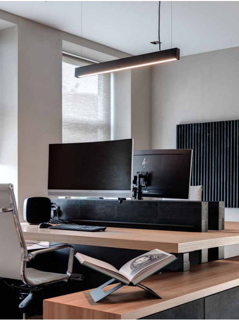 THIN hanglamp 45W 2700K zwart - Hanglampen