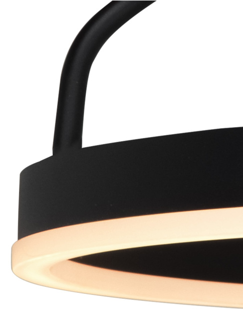 RADIANT plafondlamp 45W 2700K zwart - Plafondlampen