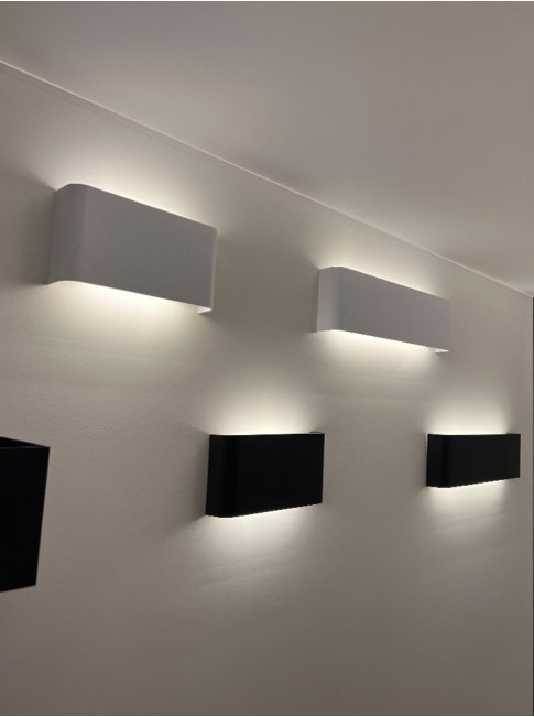 LUMINEX wandlamp 4W zwart - Wandlampen