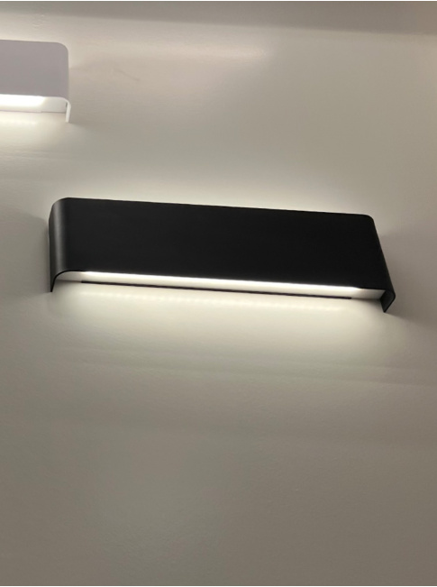 LUMINEX wandlamp 10W zwart - Wandlampen