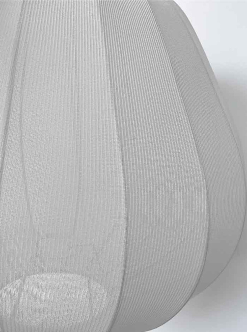 Zen hanglamp E27 d:35cm h:28cm wit