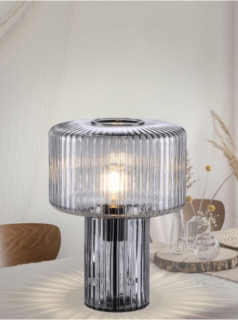 GRASETTO tafellamp smoke - Tafellampen