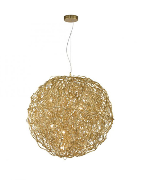 IL GIRO gold hanging lamp