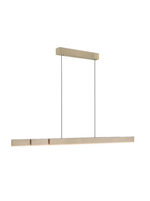 Travel hanging lamp 45W 2700-5000K matt brass