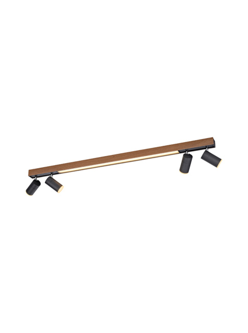 Nera ceiling lamp 32W 2700-5000K wood color