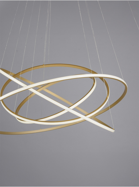 ANELLI hanging lamp 100W 2700-5000K matt brass - Hanglampen