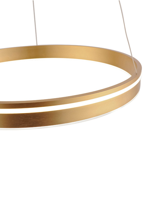 Avisio hanging lamp 44W 2700-5000K matt brass